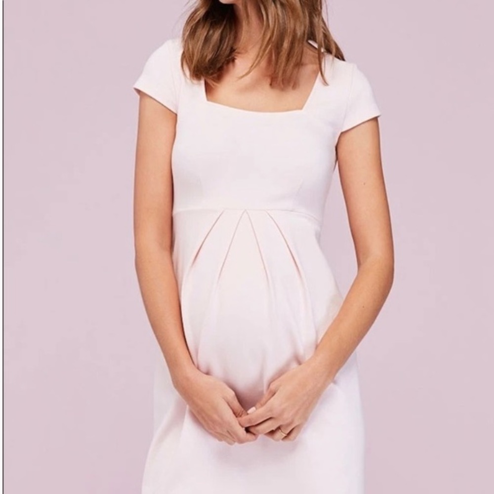 Isabella Oliver blush pink maternity dress size 1, worn once.